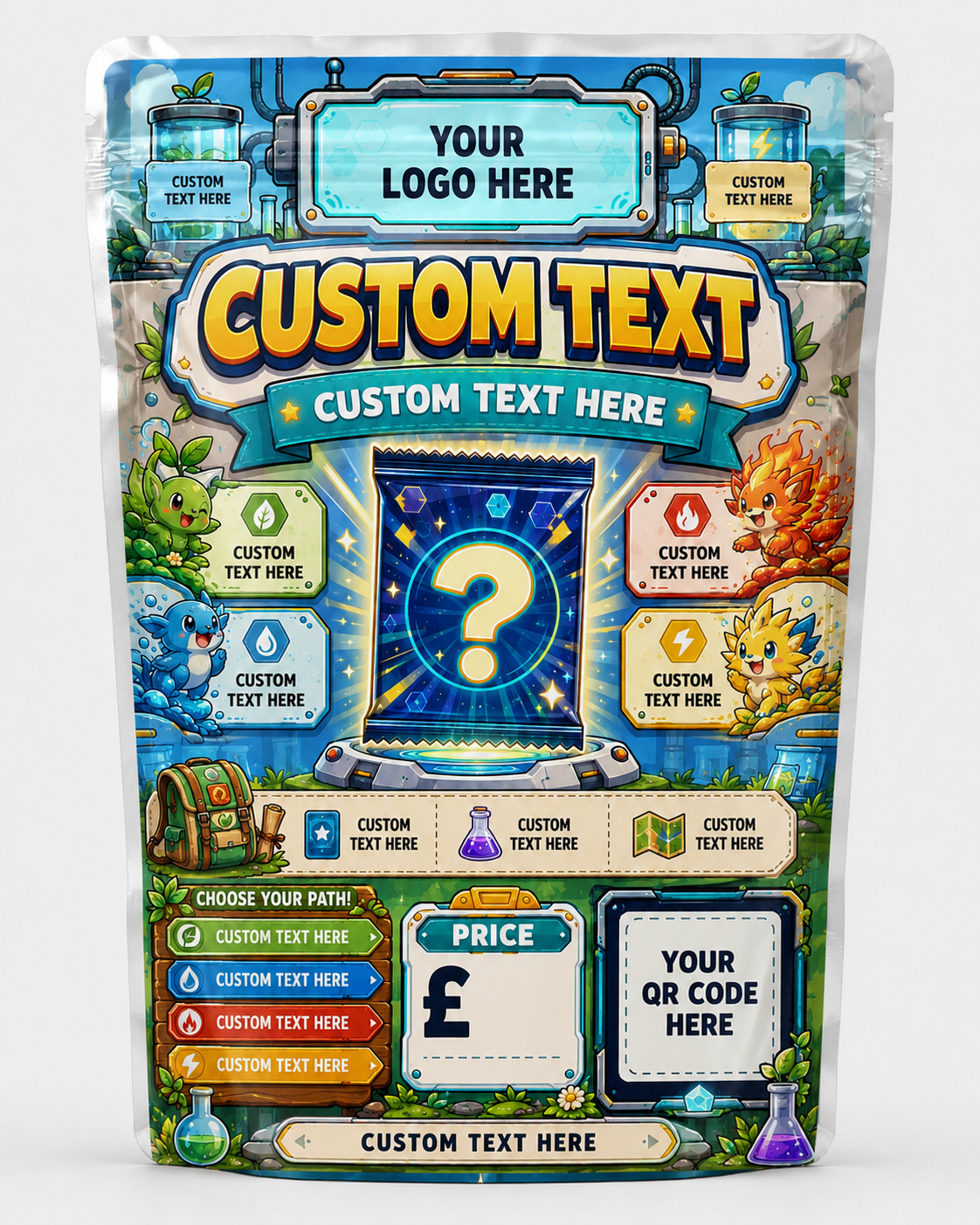TCG Custom Packaging - Mystical Creatures