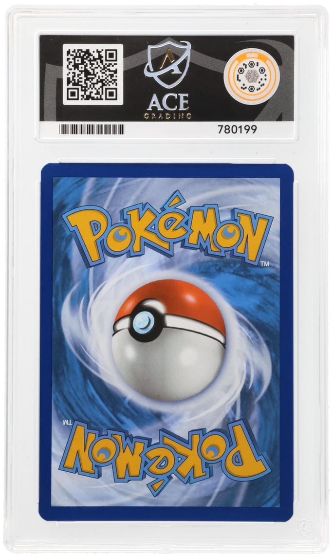 Blastoise ex 184/165 – ACE Grading Gem Mint 10 (Perfect Subgrades)